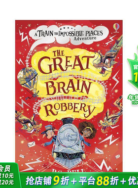 【预售】大脑大劫案 The Great Brain Robbery 英文小说故事 英语拓展阅读进口书