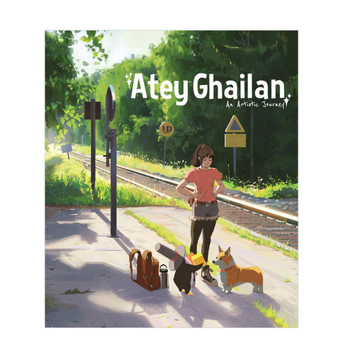 【现货】插画艺术家Atey Ghailan作品集 阿特利尔.盖兰艺术之旅An Artistic Journey 英文原版进口图书画册绘画美术