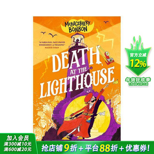 【现货】【大侦探波波】灯塔死局【Montgomery Bonbon】Death at the Lighthouse少年侦探小说故事书 英文拓展阅读蓝思值700L+