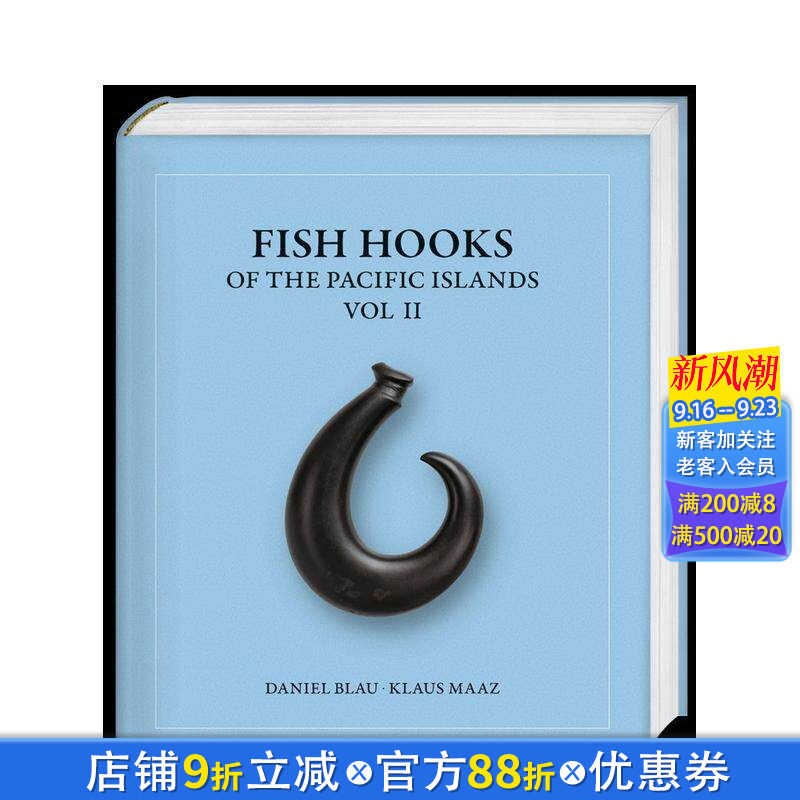 【预售】太平洋岛屿的鱼钩 Fish Hooks Of The Pacific Islands Vol. Ii 原版英文艺术画册画集 正版进口书