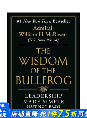 【预售】【2023亚马逊年度图书】牛蛙的智慧 The Wisdom of the Bullfrog 原版英文文学传记 正版进口图书