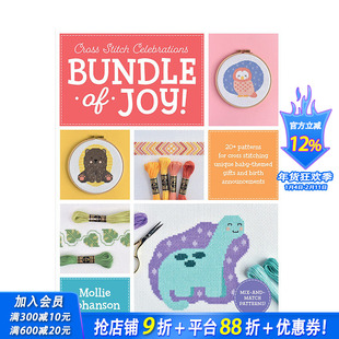 【现货】英文原版 十字绣活动：欢乐的束缚！ Cross Stitch Celebrations: Bundle of Joy! 英文手工制作 正版进口书籍