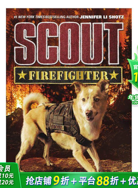 【现货】 Scout: Firefighter，童子军:消防员 英文原版图书籍进口正版 Shotz 儿童分阶阅读