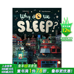 奥秘 英文儿童绘本 原版 The 现货 我们为何睡觉？打盹 Science Why Snooze Sleep?