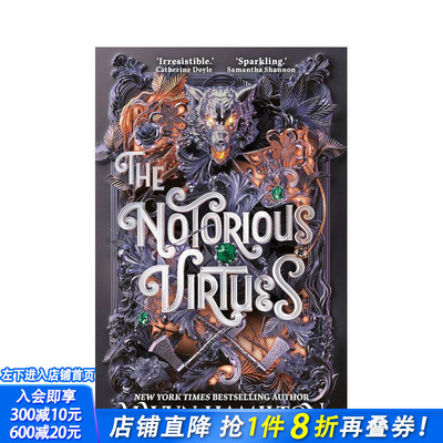 【预售】臭名昭著的美德 The Notorious Virtues 奇幻惊悚小说 原版英文文学小说 正版进口书