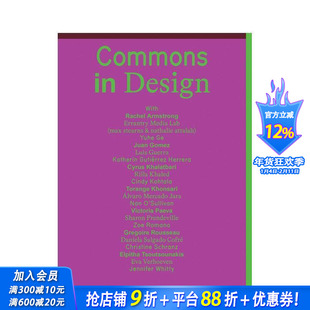 【现货】设计的共同点 Commons in Design 原版英文综合设计 正版进口图书