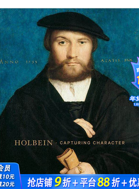 【现货】霍尔拜因—捕捉角色 Holbein - Capturing Character 原版英文艺术画册画集 正版进口图书
