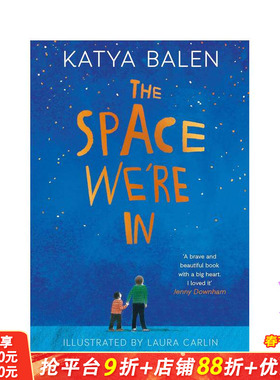 【预售】【2020卡内基文学奖短名单】我们所处的空间 The Space We're In 12岁+英文小说故事 英语阅读拓展读物 进口童书