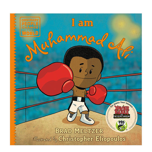 【现货】I Am Muhammad Ali，我是穆罕默德·阿里 英文儿童彩图绘本 纽约时报*销系列 人物传记名人故事 励志 正版进口图书籍