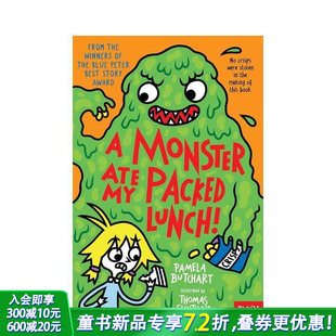 Monster 英文儿童桥梁章节书拓展阅读 11怪兽吃掉了我 and Friends Izzy 伊兹和朋友们 便当 Ate爆笑小学生活故事 预售