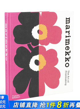 【现货】Marimekko玛莉美歌70周年官方纪念册:印花艺术 The Art of Printmaking 英文原版服装设计画册时尚潮流历史优衣库