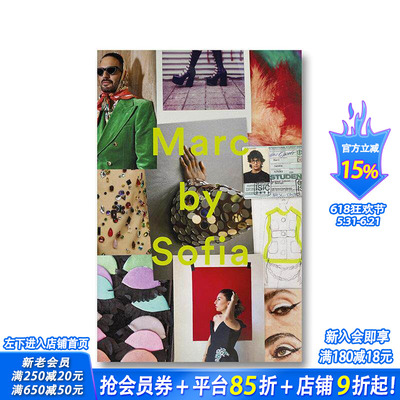 【预售】索菲亚眼中的马克 Marc by Sofia 原版英文生活 纪录片配套书籍Sofia Coppola Marc Jacobs 正版进口书