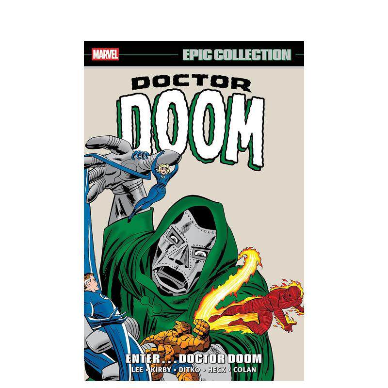 【预售】漫威漫画 毁灭博士史诗合集：进入…… 毁灭博士 Doctor Doom Epic Collection 原版英文漫画Marvel 正版进口书