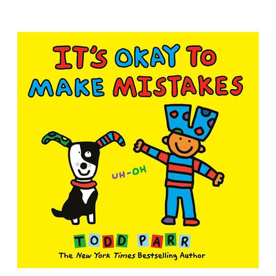 【现货】犯错误没关系 It's Okay to Make Mistakes 精装英文儿童插画故事绘本 进口童书