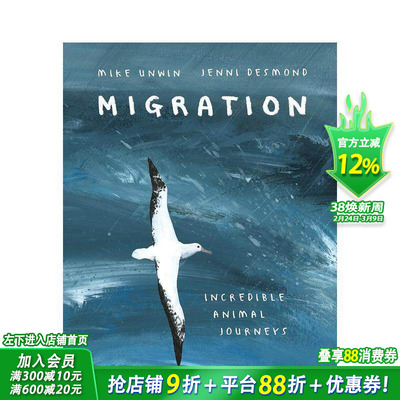 【现货】迁徙:不可思议的动物之旅 Migration: Incredible Animal Journeys 英文儿童插画故事绘本 趣味科普进口童书