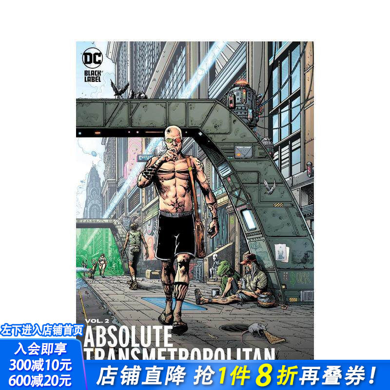 【现货】绝对大都会 卷2（新版） Absolute Transmetropolitan Vol. 2 (New Edition) 英文原版漫画书 正版进口书