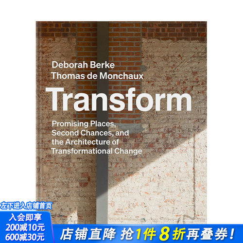 【现货】英文原版 改造：建筑的自适应性 Transform: Architecture of Adaptation 建筑设计 正版进口图书画册 善优图书