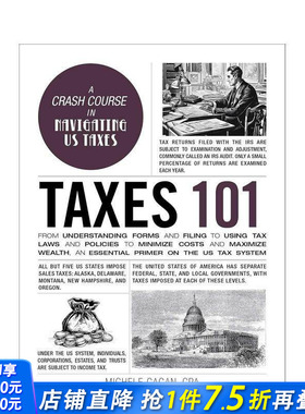 【预售】【Adam 101系列】税 【Adams 101 Series】Taxes 101 原版英文商业行销 正版进口书