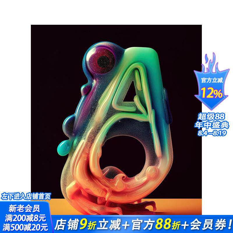 【预售】美学缺陷 - 人工智能如何改变版式格局 Aesthetics Imperfections 原版英文字体图案标志设计 正版进口书