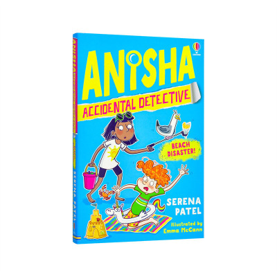 【现货】【意外侦探阿妮莎】#7海滩危情 Anisha， Accidental Detective侦探推理章节小说 英文儿童桥梁章节故事书 英语拓展阅读