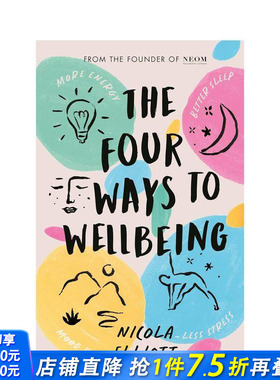 【预售】幸福四维 The Four Ways to Wellbeing 原版英文心灵励志 正版进口图书