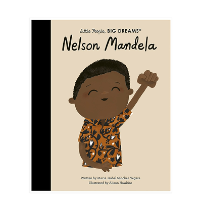 【现货】【小人物大梦想】纳尔逊·曼德拉Nelson Mandela 南非黑人总统 英文儿童绘本 6-10岁 英语阅读 人物传记 名人励志故事