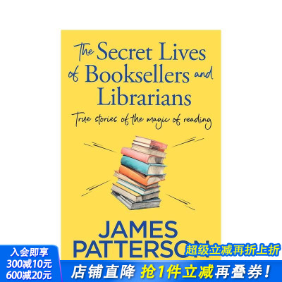 【预售】书商和图书馆员的秘密生活：他们的故事比书还精彩 Secret Lives of Booksellers and Librarians英文传记正版进口书