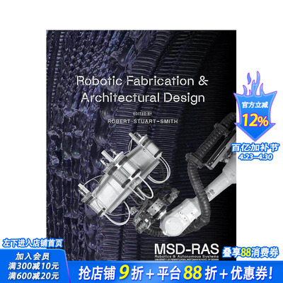 【预售】机器人建造与建筑设计 Robotic Fabrication & Architectural Design 英文建筑风格与材料构造 正版进口书