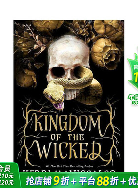 【预售】邪恶王国 Kingdom of the Wicked 12岁+英文小说故事 英语阅读拓展读物 进口童书