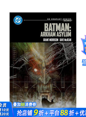 【预售】蝙蝠侠：阿卡姆疯人院 DC精装漫画版 Batman: Arkham Asylum: DC Compact Comics 原版英文漫画书 正版进口书