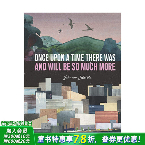 【现货】【2022博洛尼亚奖】曾经和充满可能性的未来Once Upon a Time There Was and Will Be So Much More英文精装艺术绘本书
