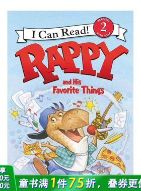 【现货】Rappy and His Favorite Things，Rappy和他z喜欢的东西 英文原版图书籍进口正版 Gutman 儿童分阶阅读