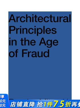 【预售】欺诈时代的建筑原则 Architectural Principles in the Age of Fraud 原版英文建筑设计 正版进口书