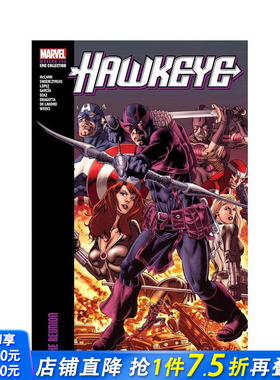 【预售】鹰眼现代史诗合集：重聚 Hawkeye Modern Era Epic Collection: The Reunion 原版英文漫画书 正版进口书