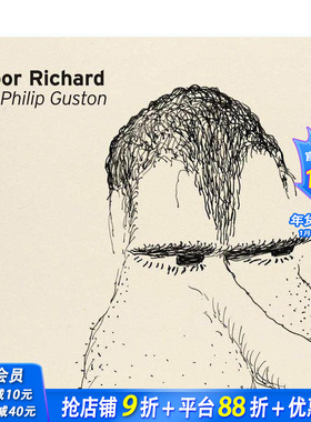 【预售】菲利普·加斯顿：可怜的理查德 Philip Guston: Poor Richard 原版英文艺术画册画集 正版进口书