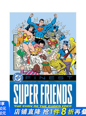 【预售】朋友：反派的怒火 【DC Finest】Super Friends: The Fury of the Super Foes 原版英文漫画书 正版进口书