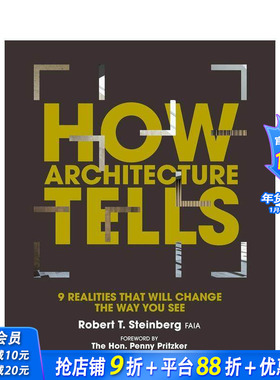 【预售】建筑如何讲述：9个改变你视角的现实How Architecture Tells:9 Realities that will Change the Way You See 英文进口书