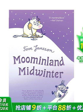 【现货】姆明乐园的隆冬 Moominland Midwinter 英文儿童章节桥梁故事书 英语拓展阅读进口书