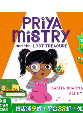 【预售】普里娅?米斯特里与失落的宝藏 Priya Mistry and the Lost Treasure 英文儿童插画故事绘本 进口童书