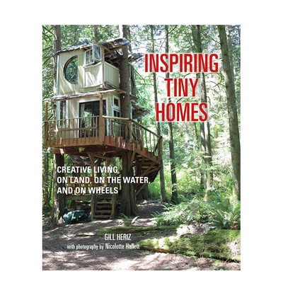 【现货】Inspiring Tiny Homes灵感微型家 创意建筑室内设计英文原版