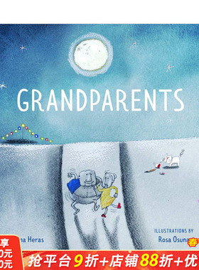 【现货】Grandparents祖父与祖母 插画家Rosa Osuna 英文原版儿童绘本【善优童书】
