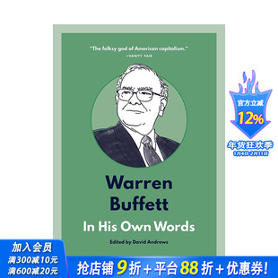 【预售】英文原版 沃伦·巴菲特：口述实录 Warren Buffett: In His Own Words 英文商业行销 正版进口书籍 善优图书