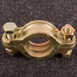 管束卡箍重型镀锌铸铁夹箍SL管箍耐高温喉箍橡胶管道接头玛钢管卡