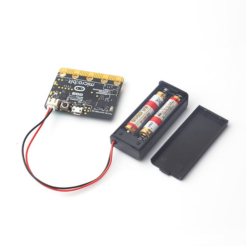 2AAA两节七号电池盒 bbc micro bit开关电池座3V(不带7号电池)