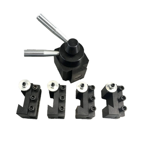 家用车床德式重型快换刀架四方刀夹WM210V车床刀架小车床快换刀架