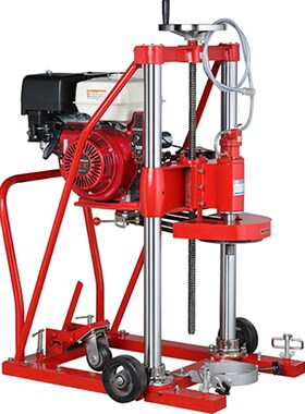 台州产HZ-20型混凝土钻孔取芯机沥青公路钻芯机汽油机护栏钻孔机