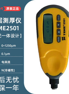 北京时代涂层测厚仪TIME2500镀锌层不锈钢高精度漆膜仪TIME2501