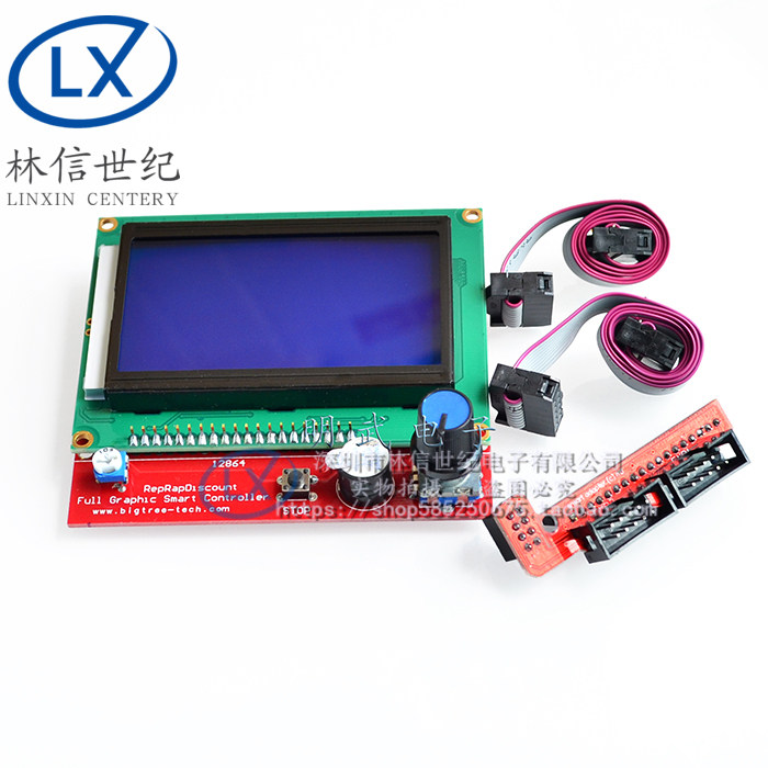 3D打印机smart controller RAMPS1.4 LCD 12864 液晶控制屏