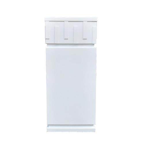 防水防锈烤漆白色长方体底座新中式客厅酒店样板婚庆房外雕塑摆件,家居饰品,落地摆件,淘宝优惠券,粉丝福利购,淘宝优惠卷