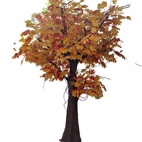 室内造景仿真树金色梧桐树造型专业厂家生产仿真树景观仿真大树